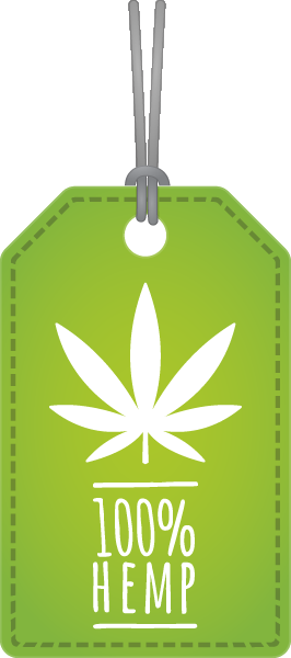 Hemp Product Tag for Credit Card Processing