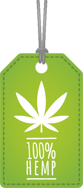 Hemp Product Tag for Credit Card Processing