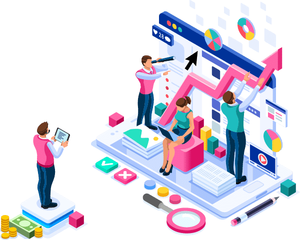 Group Working in Different Industries